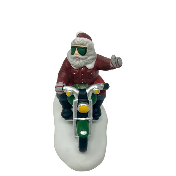 Department 56 North Pole Series "A Happy Harley Day" - Vintage - 1999 - Picture 4 of 10